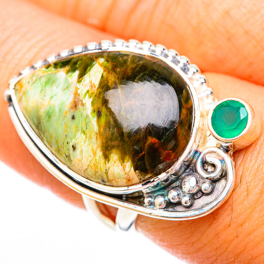 Rainforest Opal Rings handcrafted by Ana Silver Co - RING118245