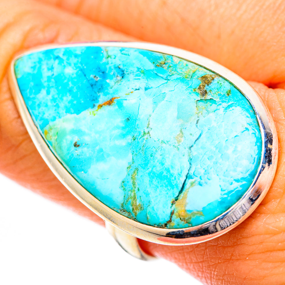 Chrysocolla Rings handcrafted by Ana Silver Co - RING118274