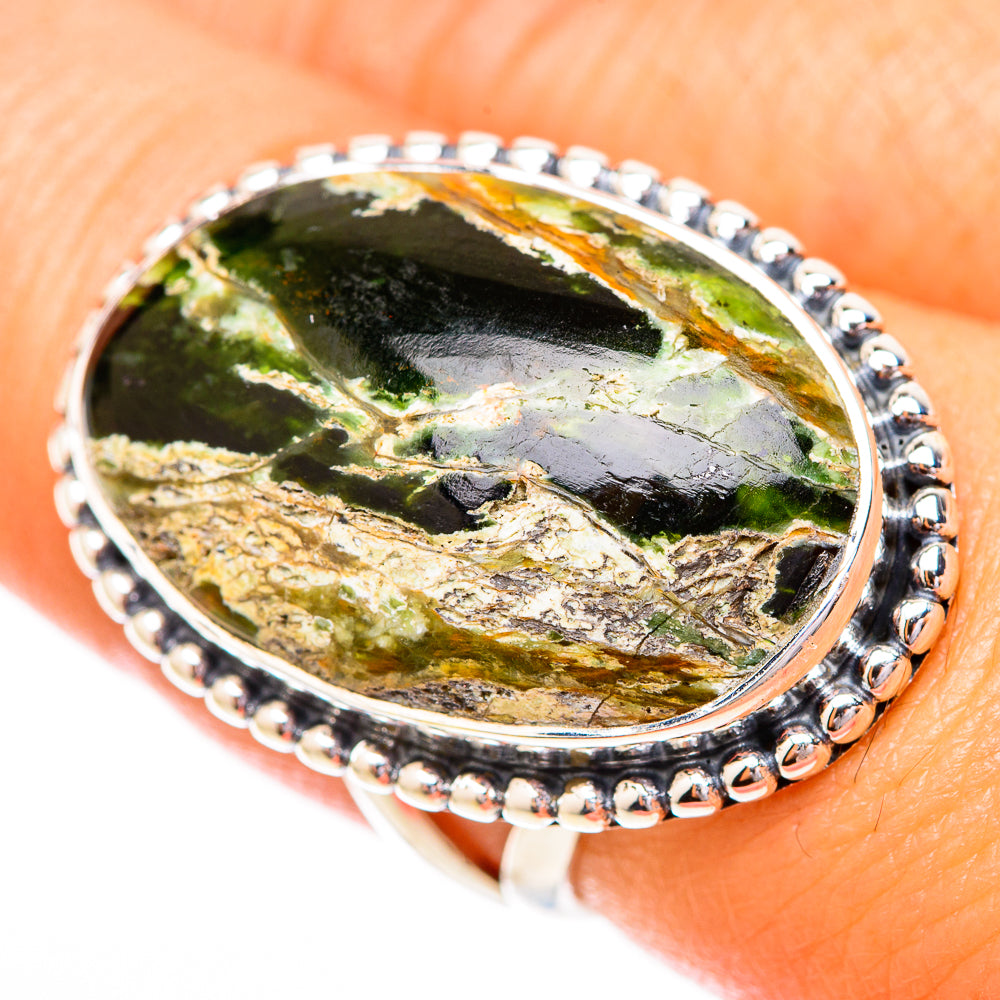 Rainforest Opal Rings handcrafted by Ana Silver Co - RING118278