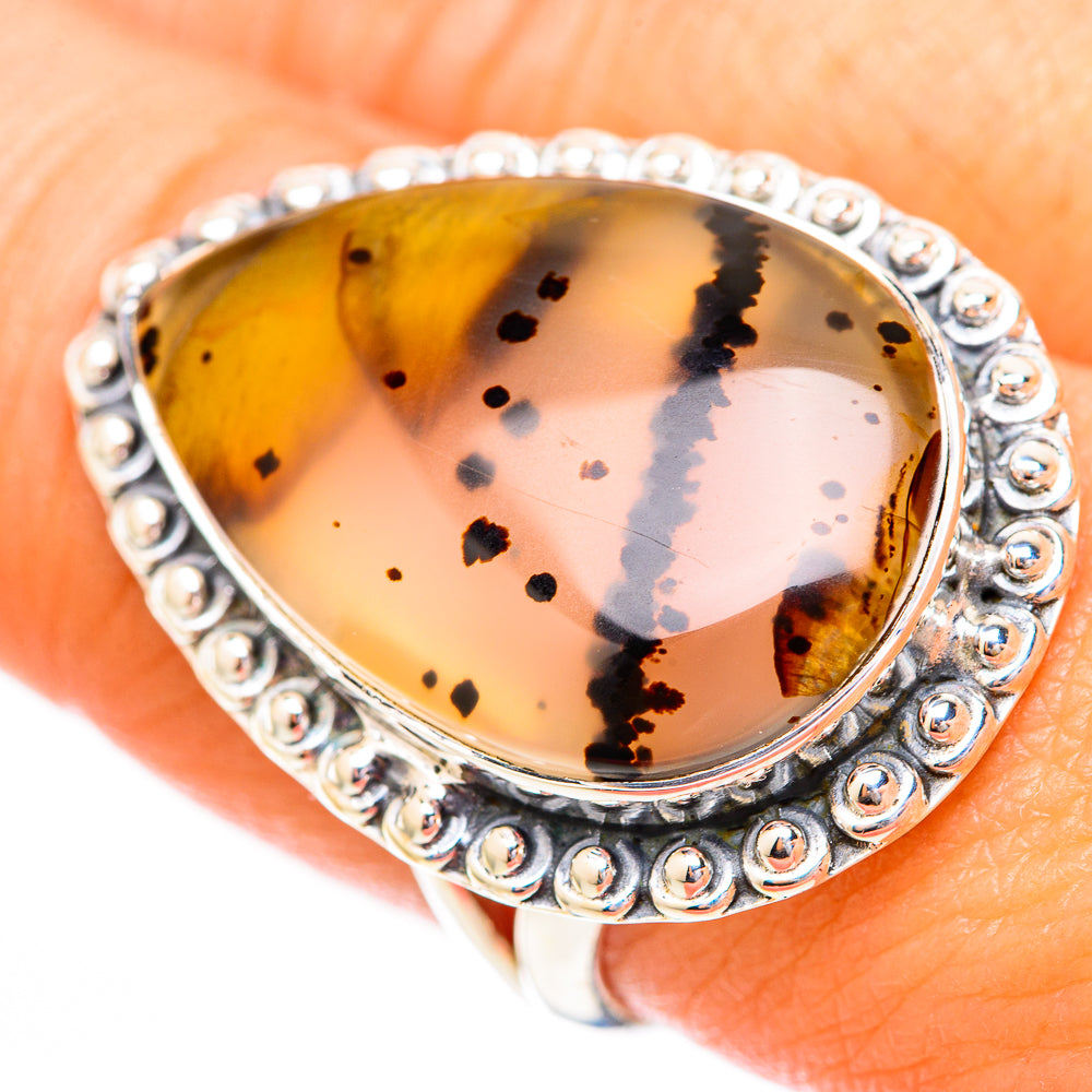 Montana Agate Rings handcrafted by Ana Silver Co - RING118284
