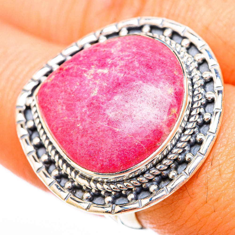 Thulite Rings handcrafted by Ana Silver Co - RING118286