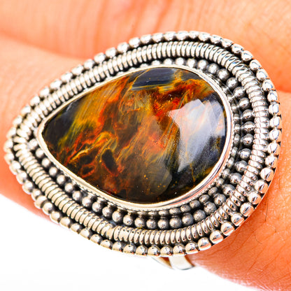 Pietersite Rings handcrafted by Ana Silver Co - RING118289