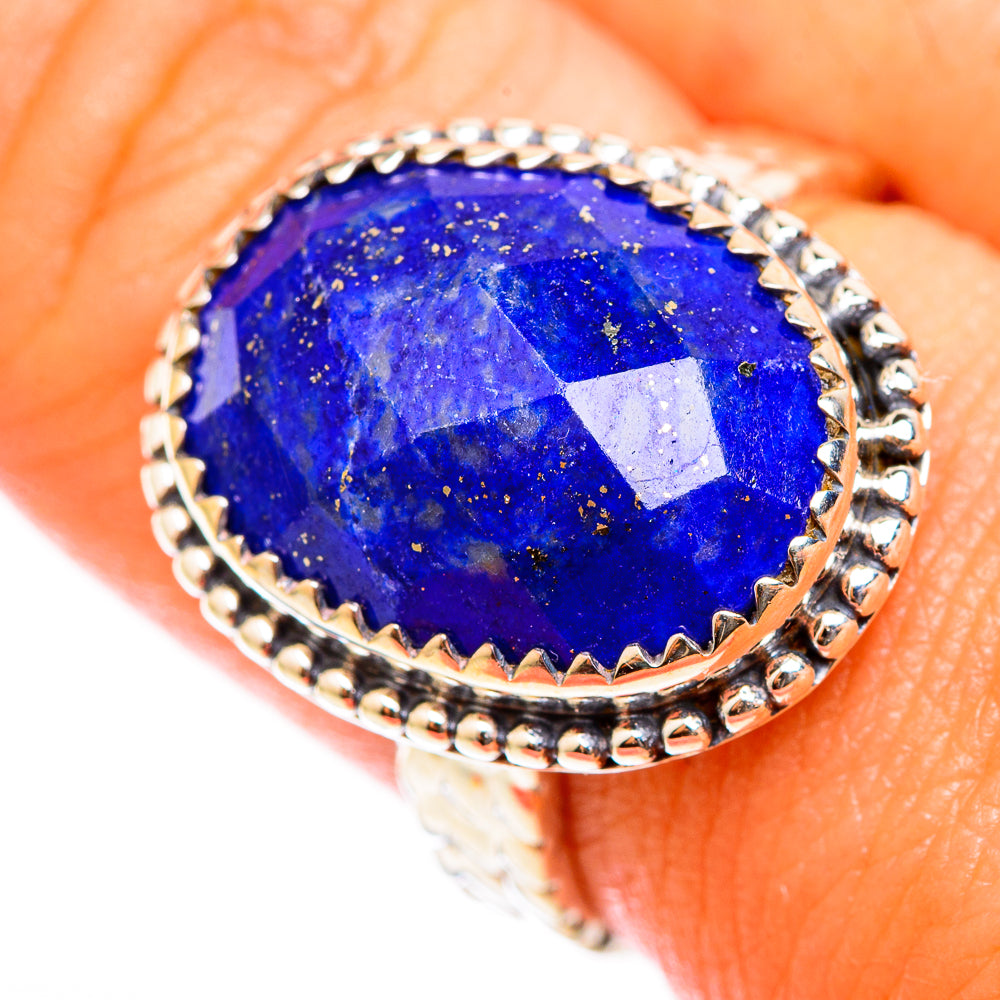 Lapis Lazuli Rings handcrafted by Ana Silver Co - RING118308
