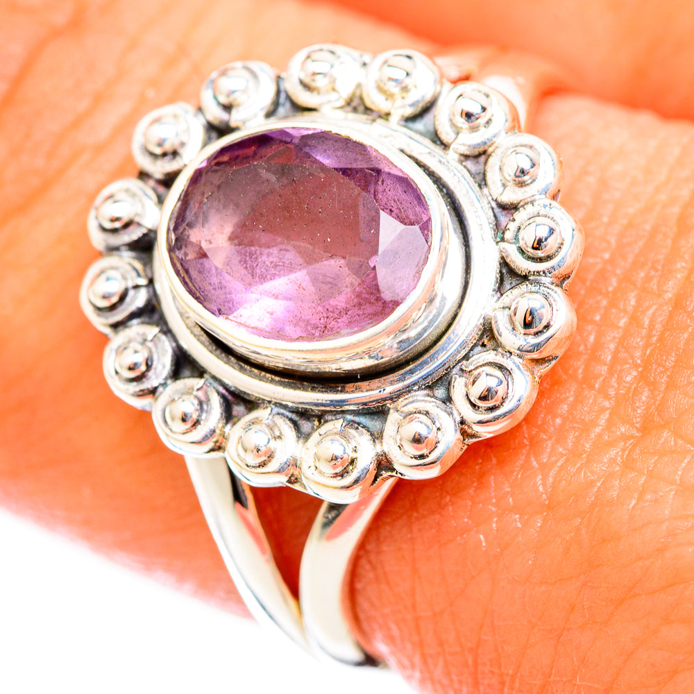 Amethyst Rings handcrafted by Ana Silver Co - RING118321