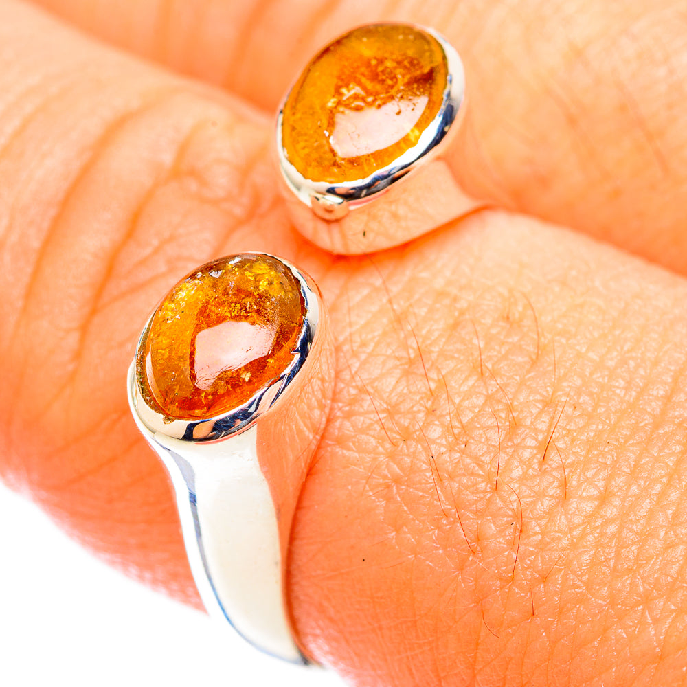 Citrine Rings handcrafted by Ana Silver Co - RING118341