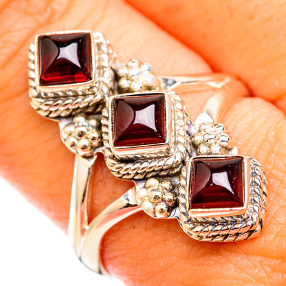 Garnet Rings handcrafted by Ana Silver Co - RING118344