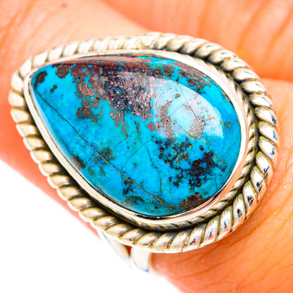 Shattuckite Rings handcrafted by Ana Silver Co - RING118359