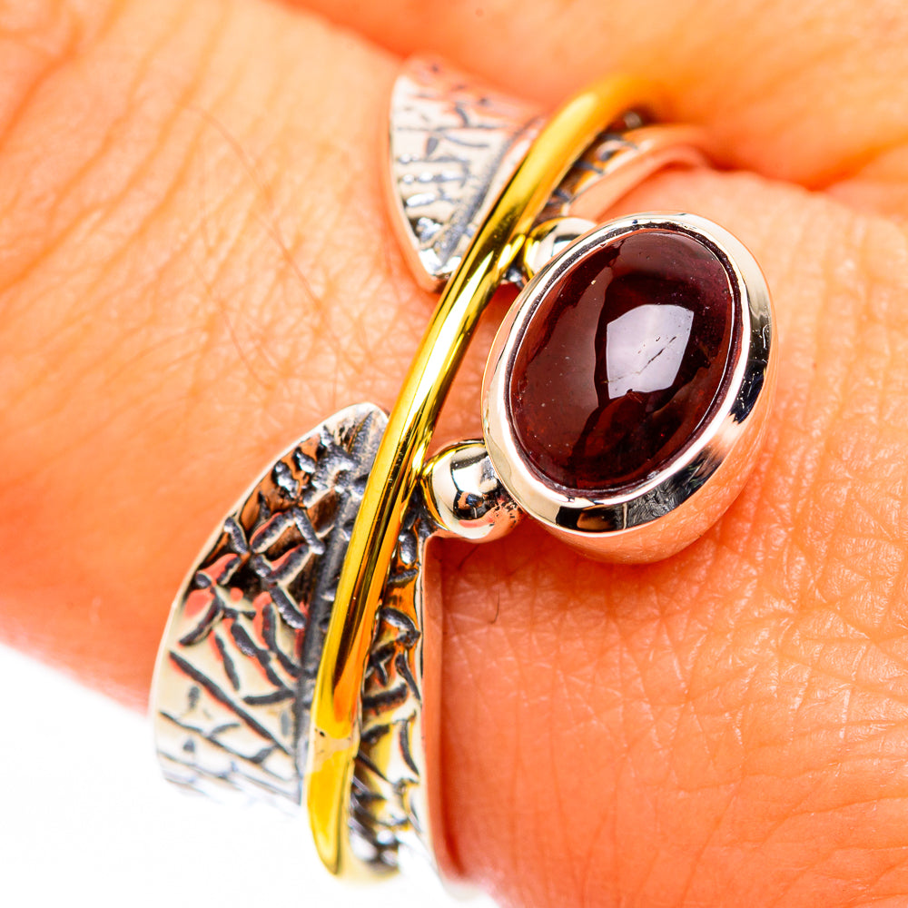 Garnet Rings handcrafted by Ana Silver Co - RING118385