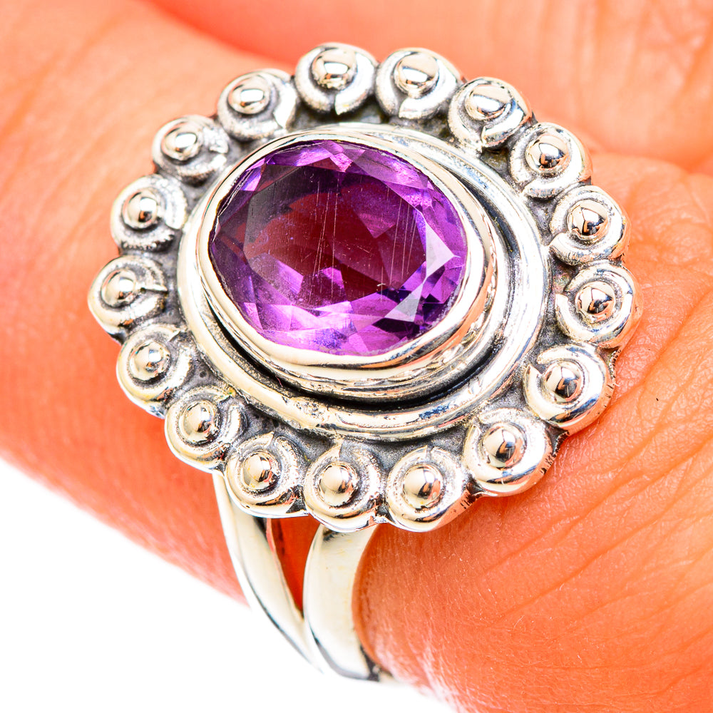Amethyst Rings handcrafted by Ana Silver Co - RING118386