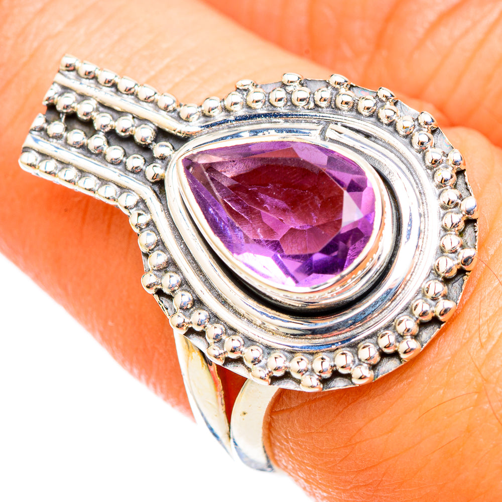 Amethyst Rings handcrafted by Ana Silver Co - RING118387