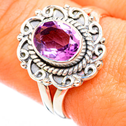 Amethyst Rings handcrafted by Ana Silver Co - RING118405