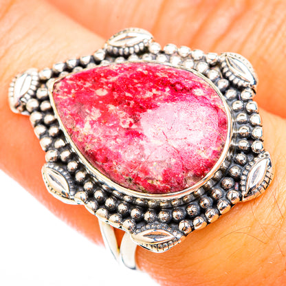 Thulite Rings handcrafted by Ana Silver Co - RING118422