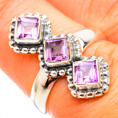 Amethyst Rings handcrafted by Ana Silver Co - RING118424