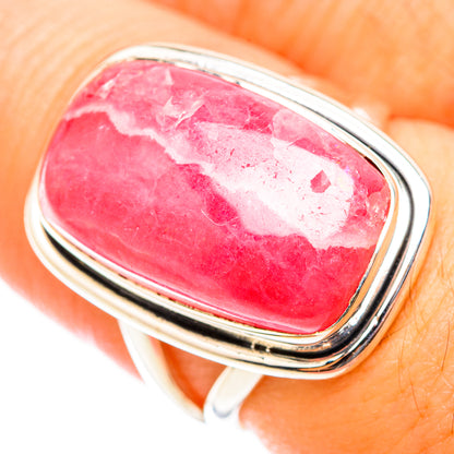 Rhodochrosite Rings handcrafted by Ana Silver Co - RING118440