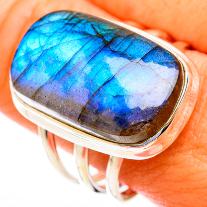 Labradorite Rings handcrafted by Ana Silver Co - RING118469