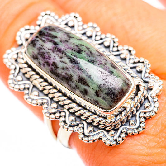 Lepidolite Rings handcrafted by Ana Silver Co - RING118477