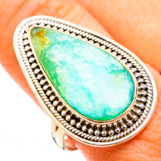 Peruvian Opal Rings handcrafted by Ana Silver Co - RING118481