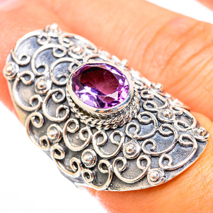 Amethyst Rings handcrafted by Ana Silver Co - RING118490