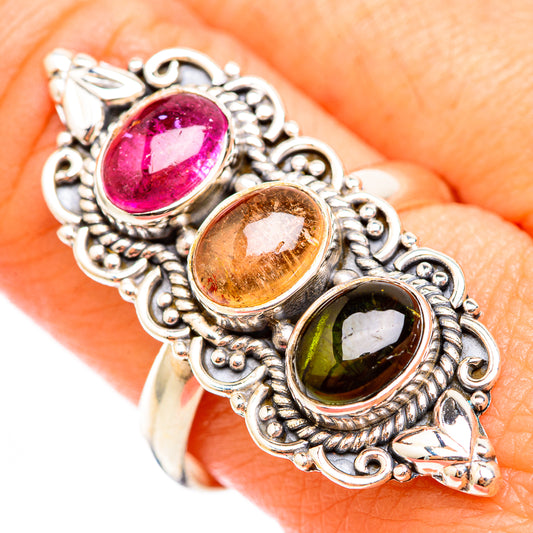 Tourmaline Rings handcrafted by Ana Silver Co - RING118499