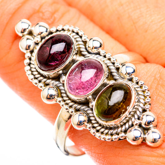 Tourmaline Rings handcrafted by Ana Silver Co - RING118501