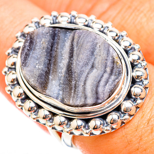 Desert Druzy Rings handcrafted by Ana Silver Co - RING118503