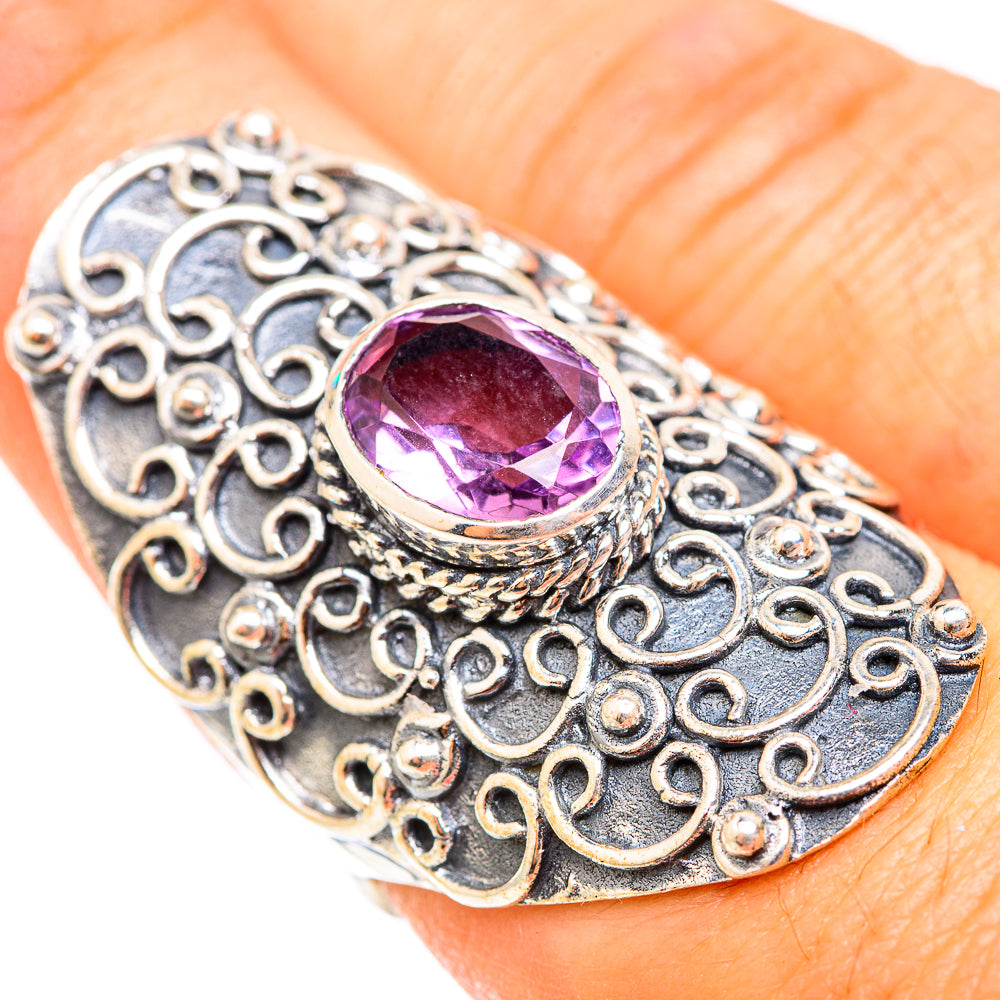 Amethyst Rings handcrafted by Ana Silver Co - RING118553