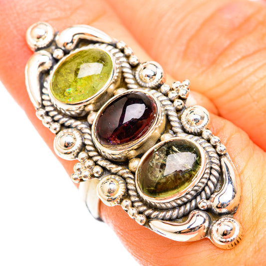 Tourmaline Rings handcrafted by Ana Silver Co - RING118603