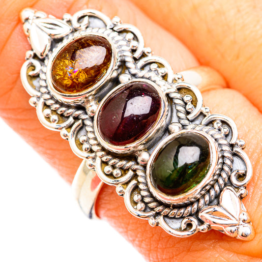 Tourmaline Rings handcrafted by Ana Silver Co - RING118604