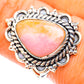 Pink Opal Rings handcrafted by Ana Silver Co - RING118616