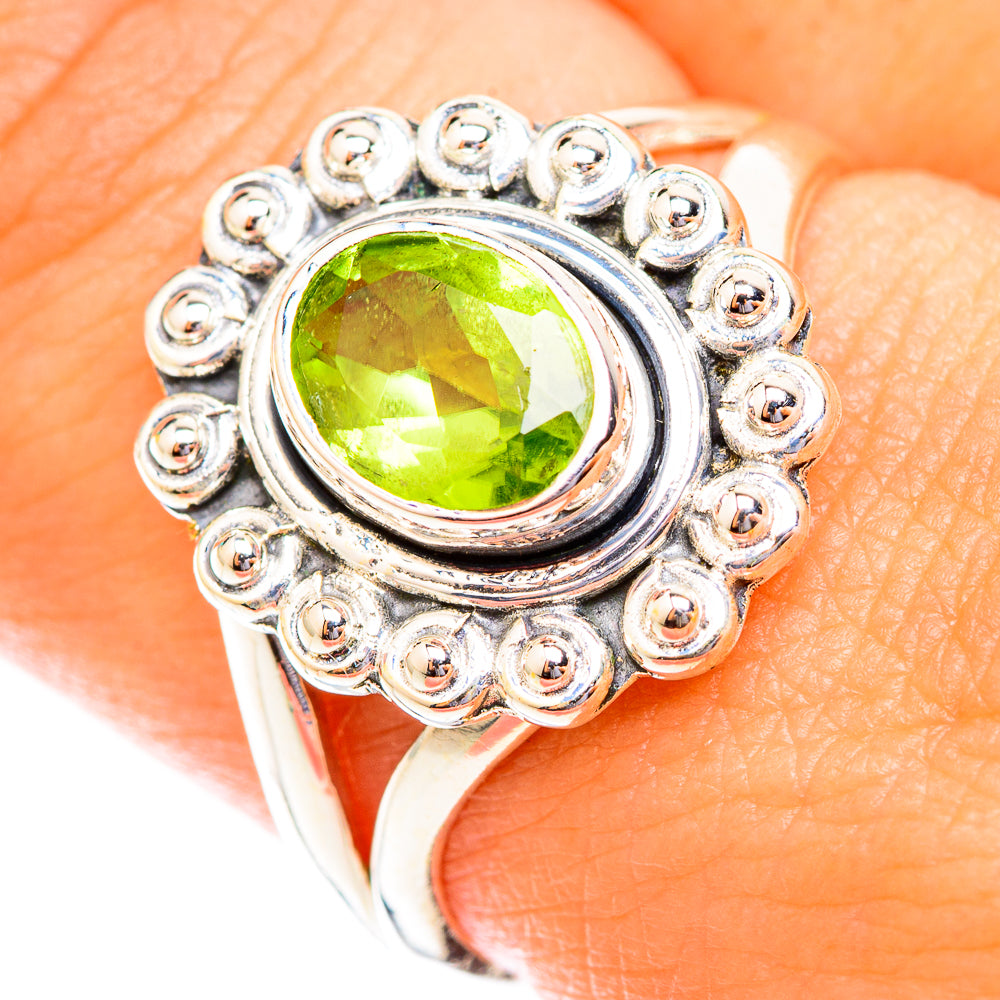 Peridot Rings handcrafted by Ana Silver Co - RING118637