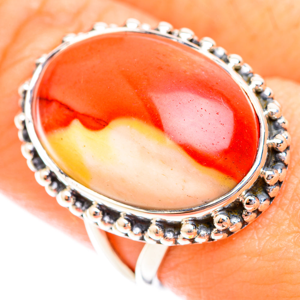 Mookaite Rings handcrafted by Ana Silver Co - RING118641