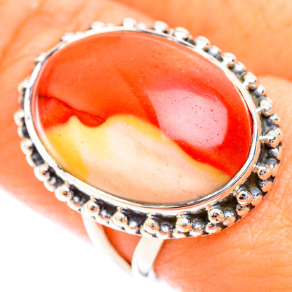 Mookaite Rings handcrafted by Ana Silver Co - RING118641