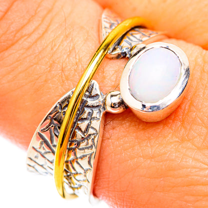 Ethiopian Opal Rings handcrafted by Ana Silver Co - RING118656