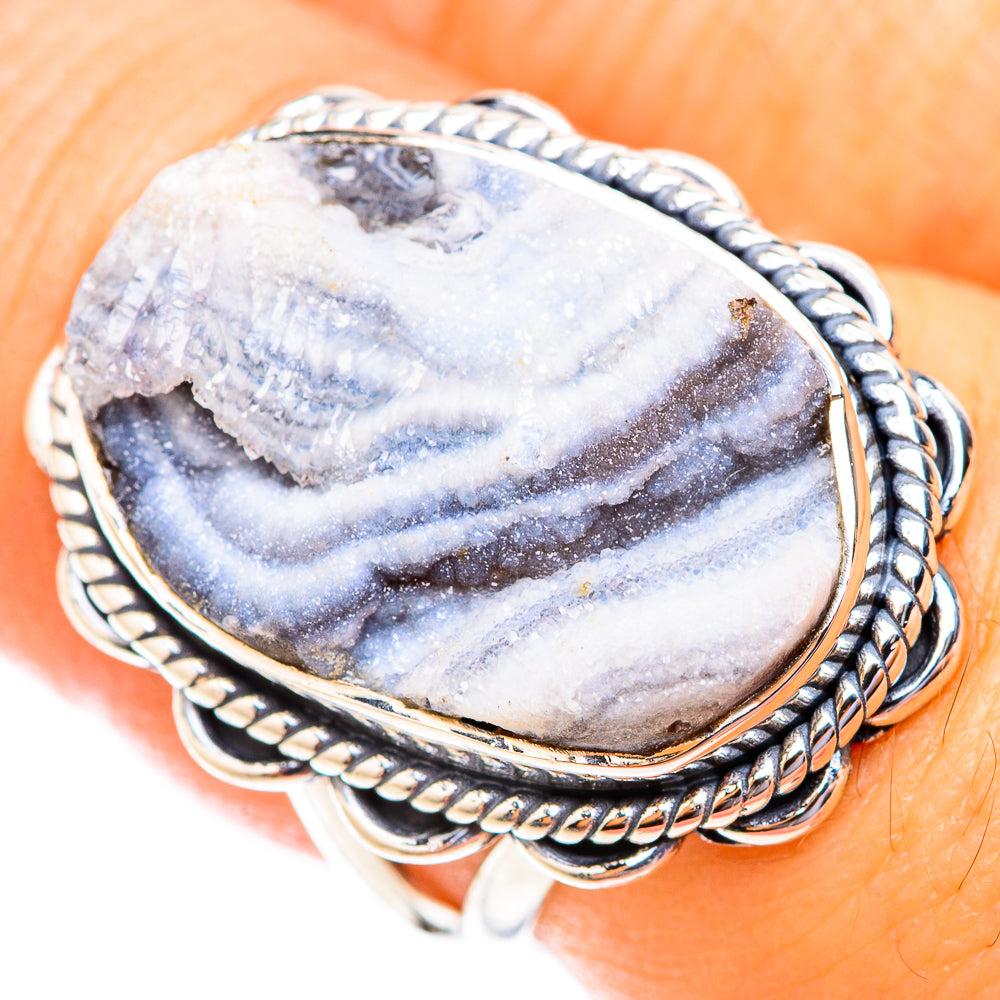 Desert Druzy Rings handcrafted by Ana Silver Co - RING118657