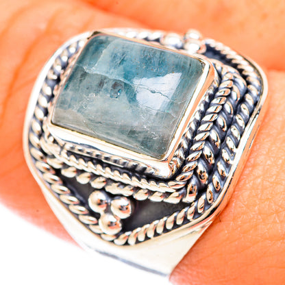 Aquamarine Rings handcrafted by Ana Silver Co - RING118688