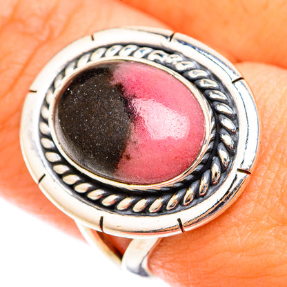 Rhodonite Rings handcrafted by Ana Silver Co - RING118695