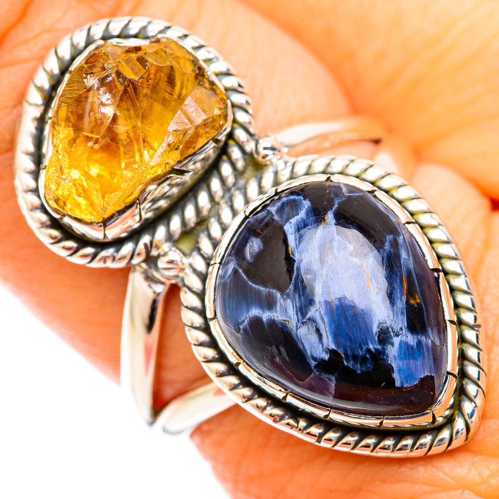 Pietersite Rings handcrafted by Ana Silver Co - RING118698