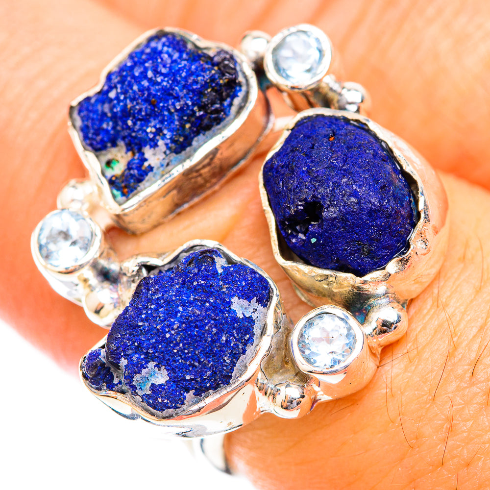 Lapis Lazuli Rings handcrafted by Ana Silver Co - RING118729