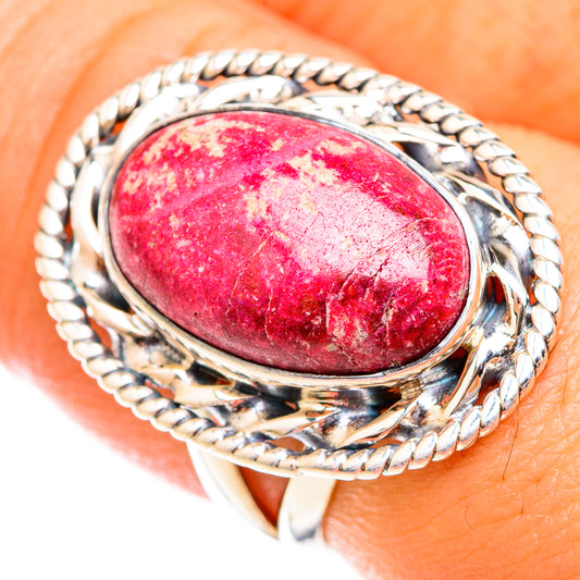 Thulite Rings handcrafted by Ana Silver Co - RING118739