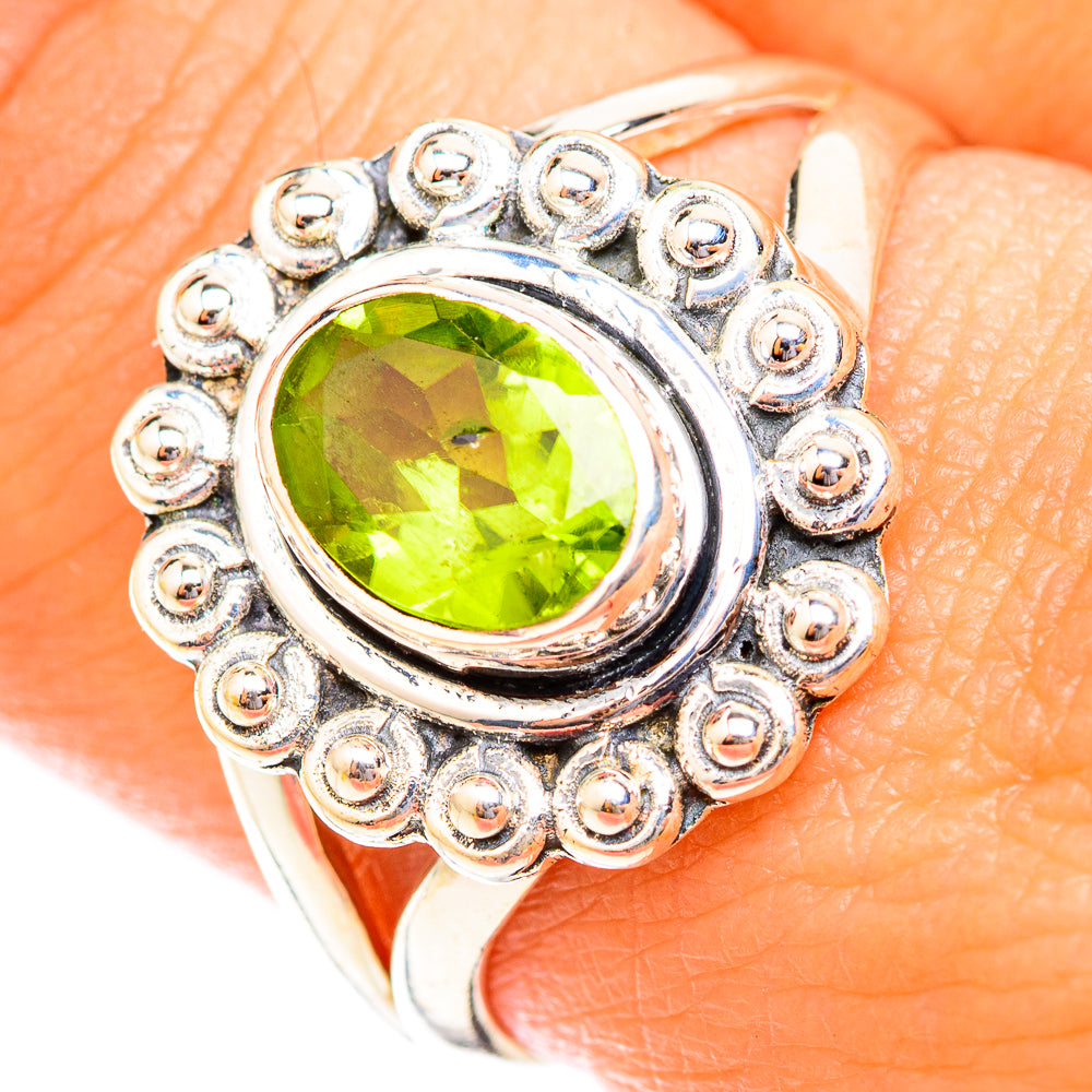 Peridot Rings handcrafted by Ana Silver Co - RING118756