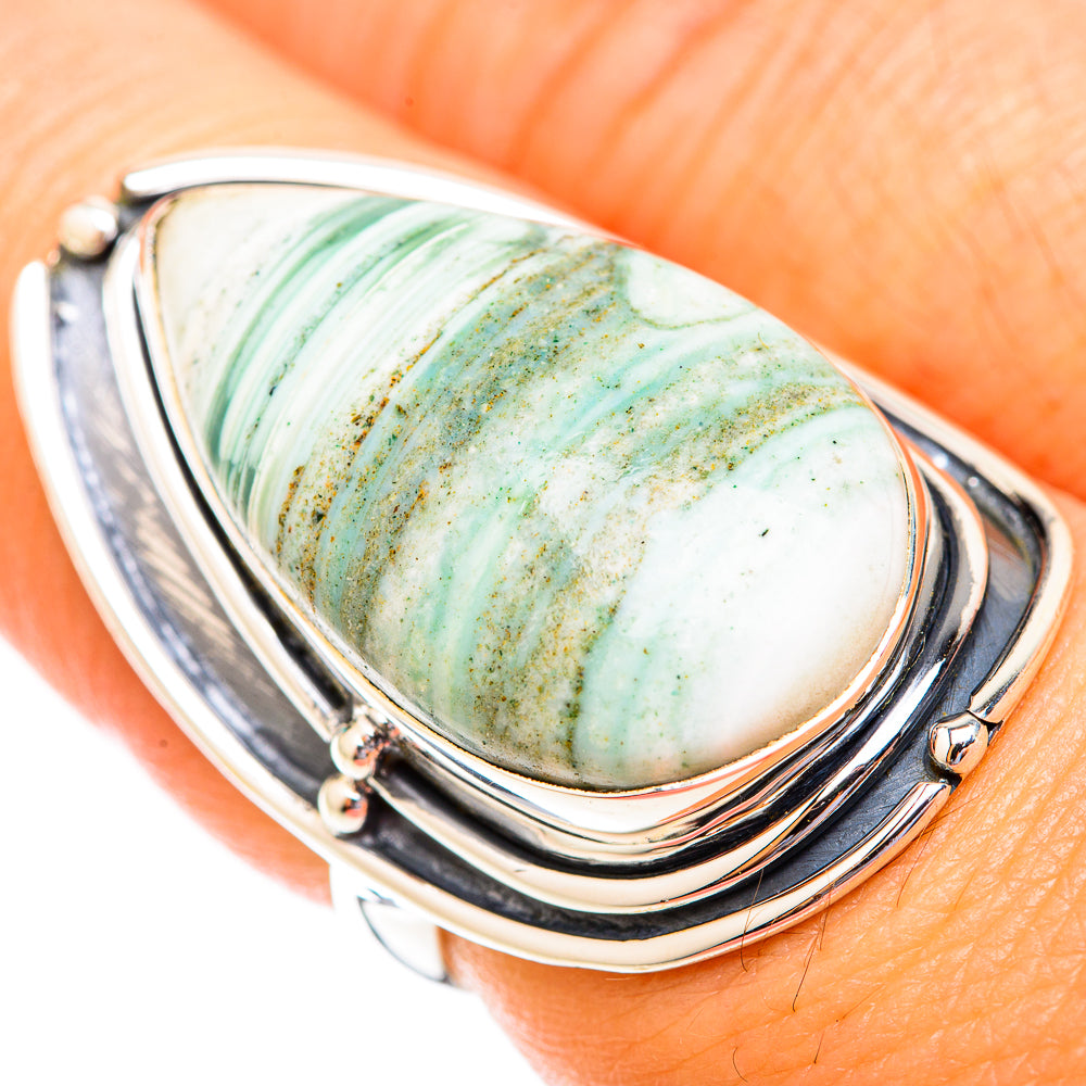 Ocean Jasper Rings handcrafted by Ana Silver Co - RING118757