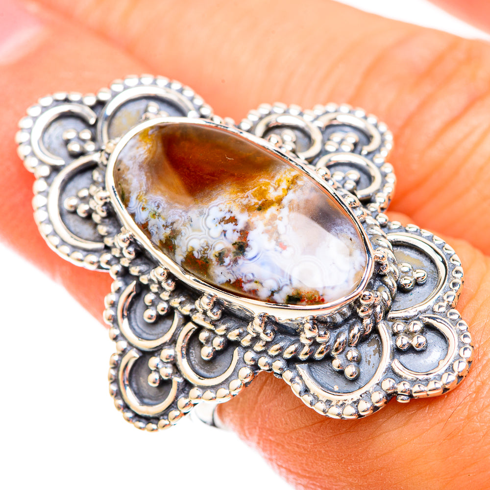 Ocean Jasper Rings handcrafted by Ana Silver Co - RING118763