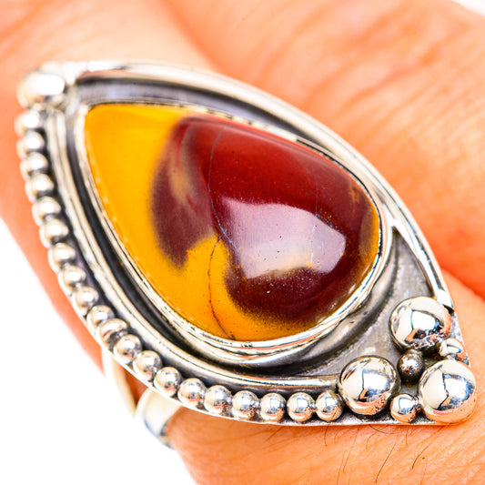 Mookaite Rings handcrafted by Ana Silver Co - RING118764