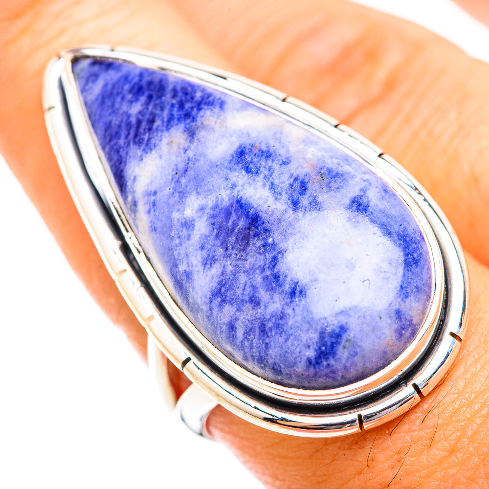 Sodalite Rings handcrafted by Ana Silver Co - RING118787