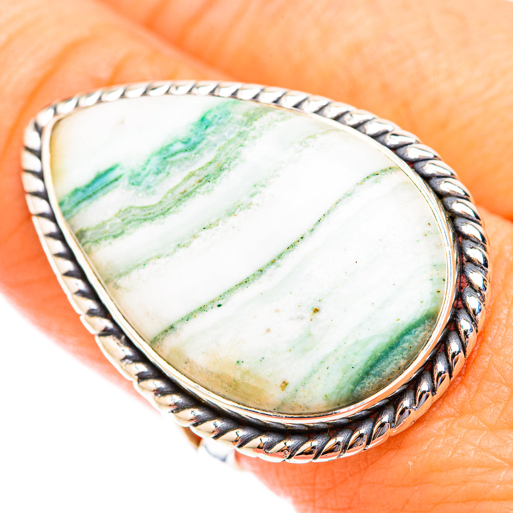 Ocean Jasper Rings handcrafted by Ana Silver Co - RING118797