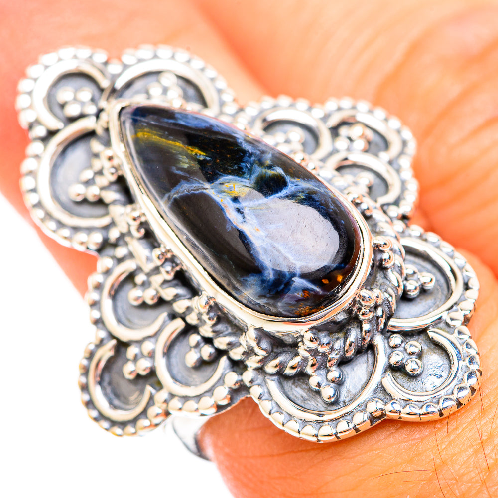Pietersite Rings handcrafted by Ana Silver Co - RING118808