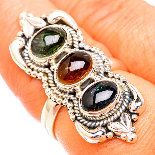 Tourmaline Rings handcrafted by Ana Silver Co - RING118817
