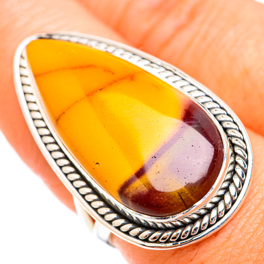 Mookaite Rings handcrafted by Ana Silver Co - RING118832