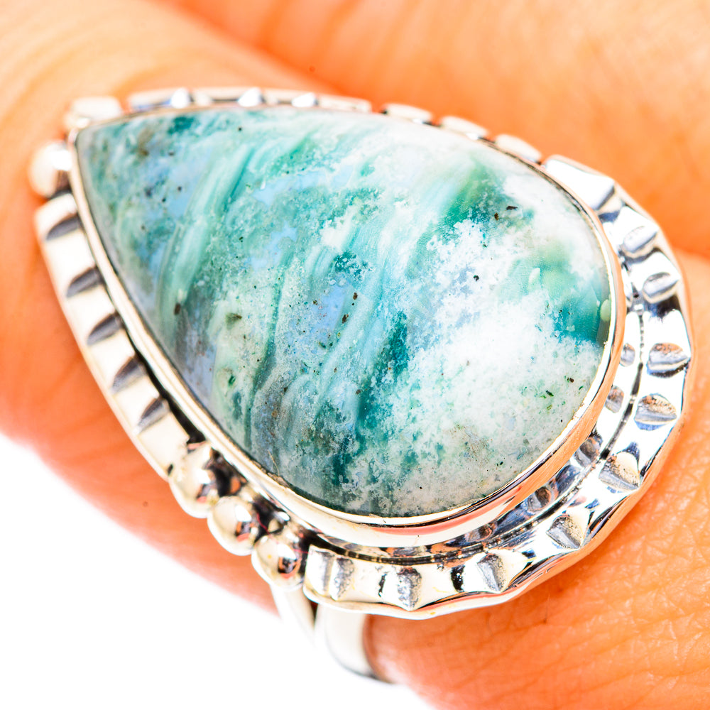 Ocean Jasper Rings handcrafted by Ana Silver Co - RING118860