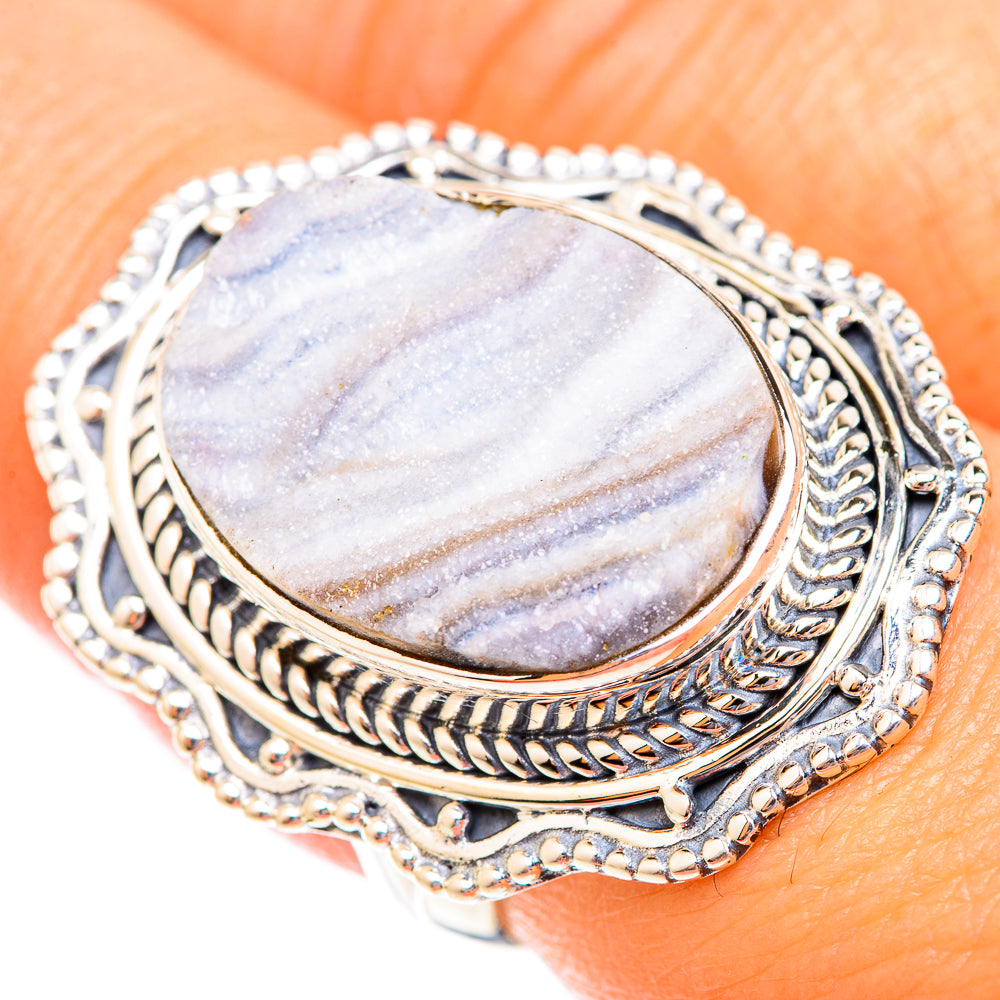 Desert Druzy Rings handcrafted by Ana Silver Co - RING118883